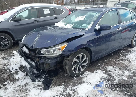 2016 Honda Accord Ex from USA, damaged, VIN 1HGCR2F77GA059376